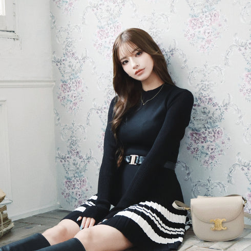 Bicolor rich dress